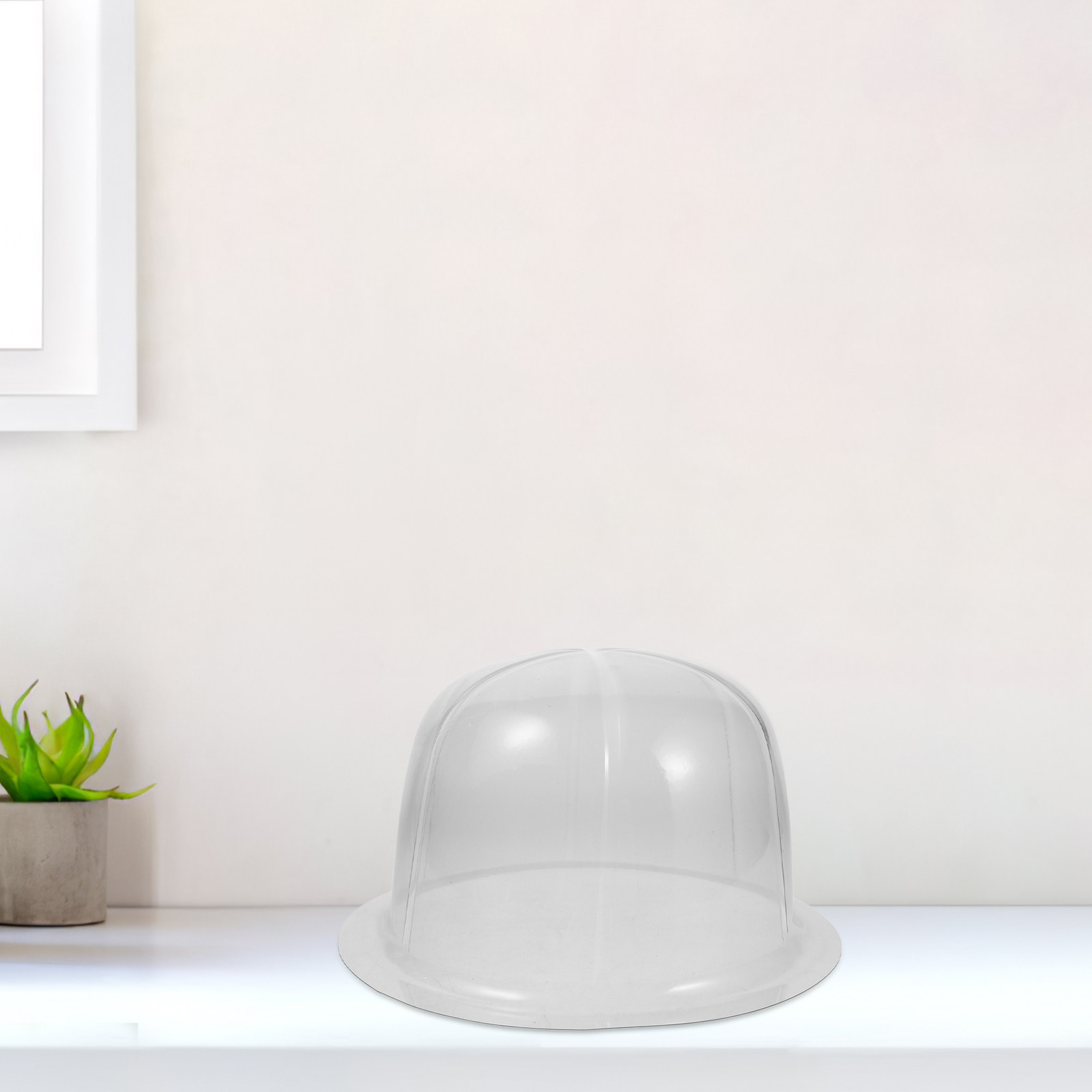 10Pcs Clear Plastic Dome Hat I - огляд і ціна Plastic Dome Clear