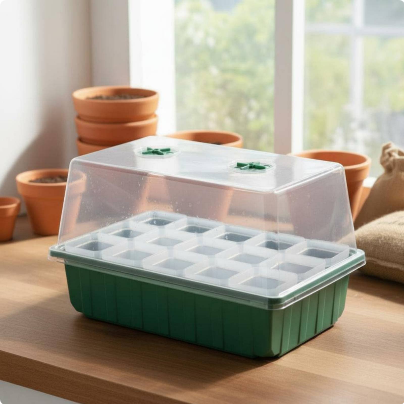 Mini Greenhouse Propagator Box - огляд і ціна Humidity Dome Kit