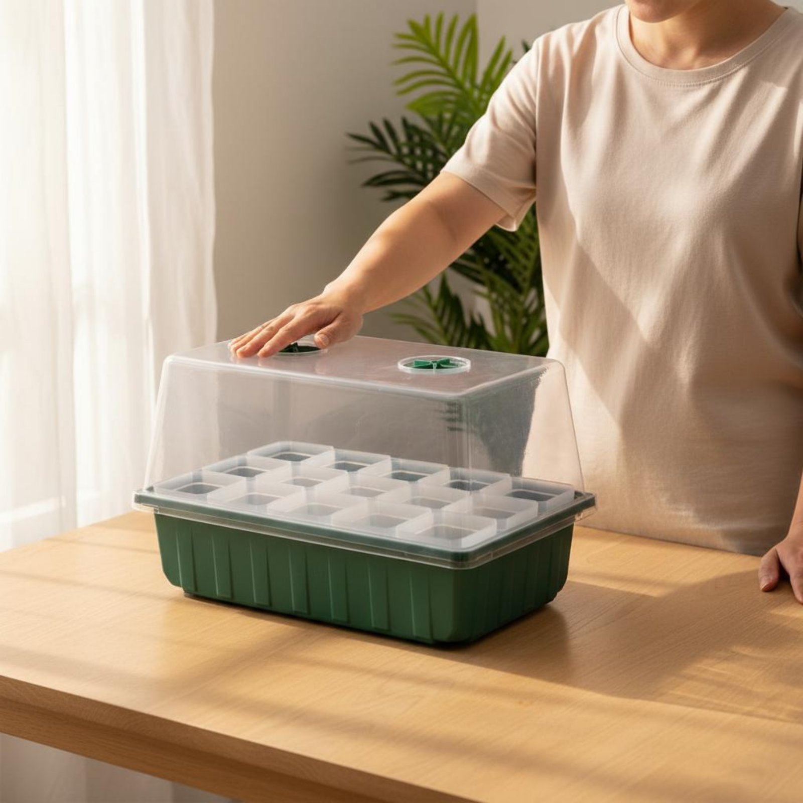 Mini Greenhouse Propagator Box - огляд і ціна Humidity Dome Kit