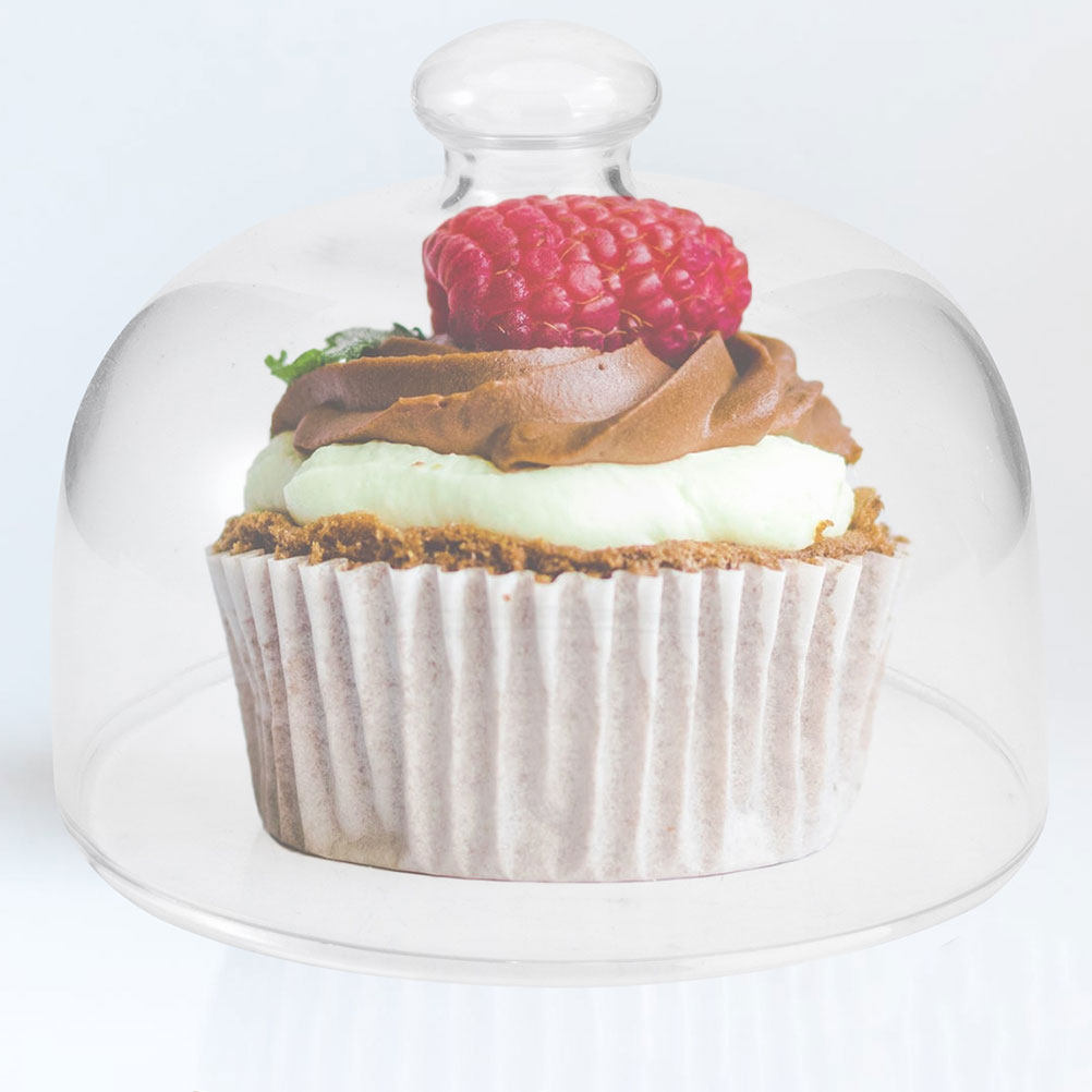 2Pcs Transparent Cake Dome Cov - огляд і ціна Plastic Dome Clear