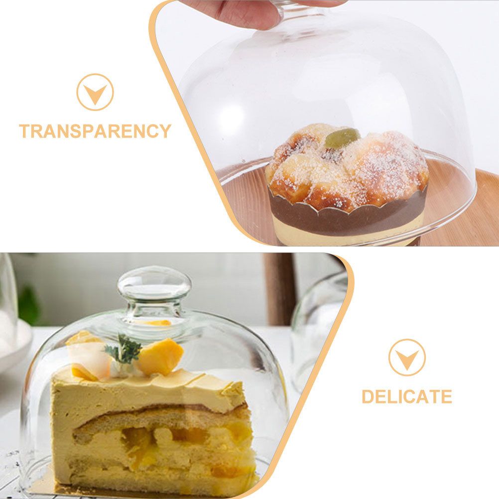 2Pcs Transparent Cake Dome Cov - огляд і ціна Plastic Dome Clear