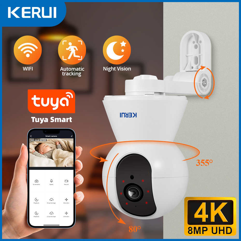 KERUI Indoor 4K HD Tuya Smart  - огляд і ціна Eufy Camera E220